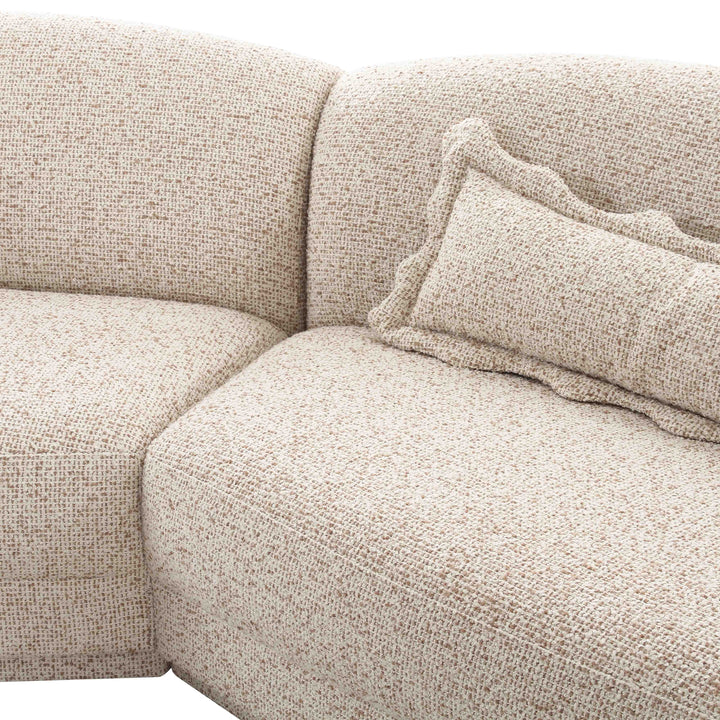 Marion 3-Piece Two-Tone Textured Performance Boucle Sectional
