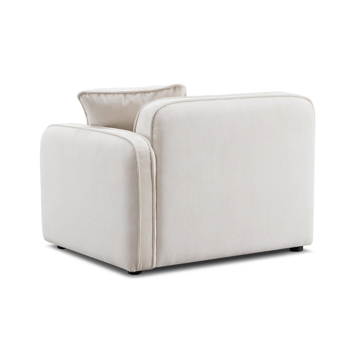 Travie Performance Corduroy Velvet RAF Corner Chair