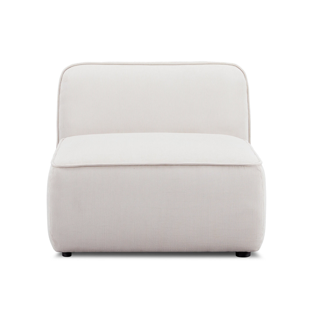 Travie Performance Corduroy Velvet Armless Chair