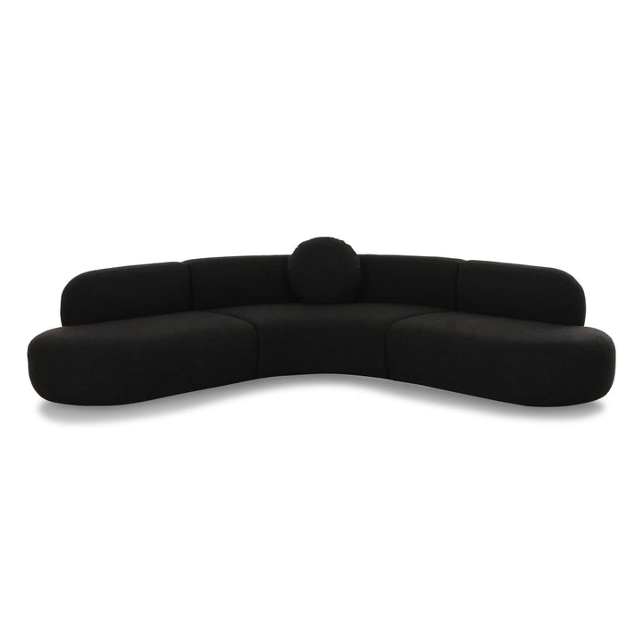 Broohah 3-Piece Performance Fabric L-Shaped Sectional