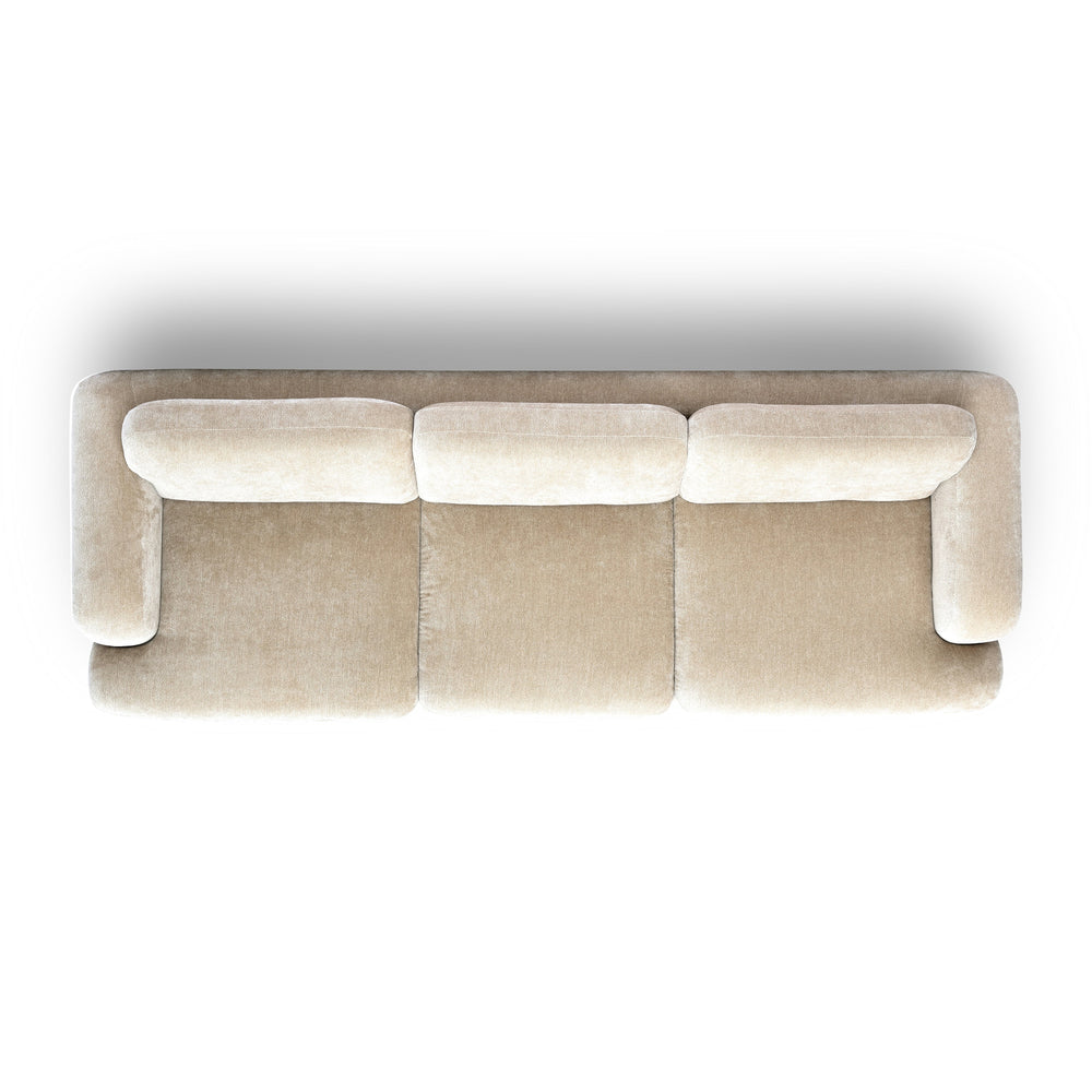 Halsey Textured Fabric Sofa