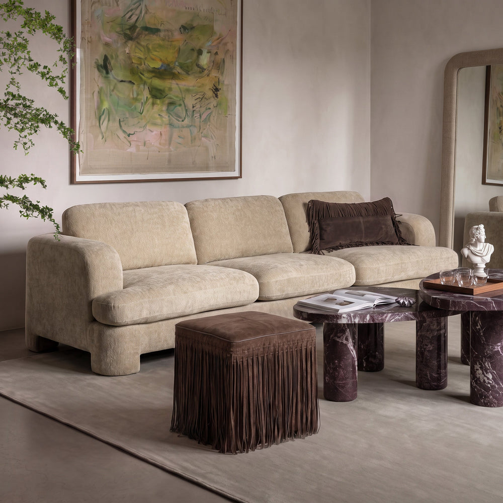 Halsey Textured Fabric Sofa