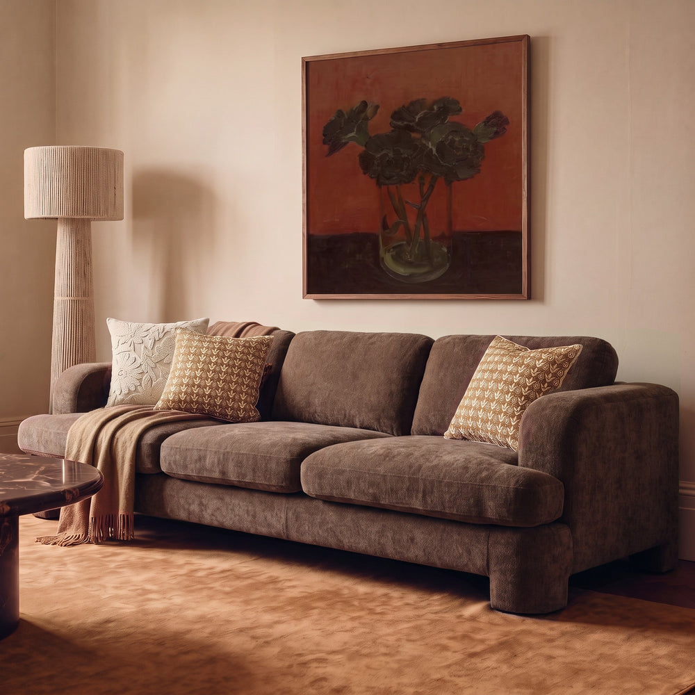 Halsey Textured Fabric Sofa