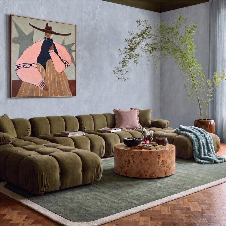 Calliope 6-piece Performance Modular U-Sectional