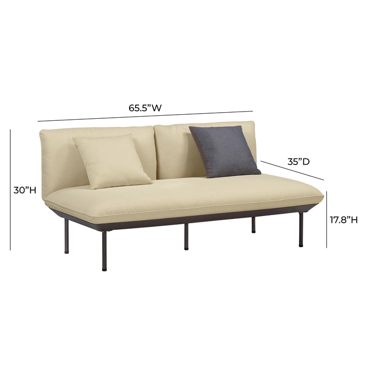 Katti 65.5" Outdoor Loveseat