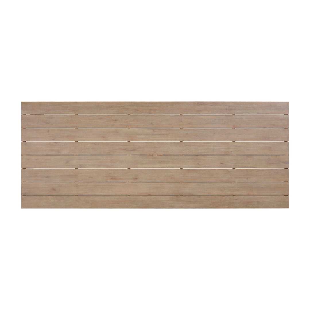 Cassie 108" Natural Outdoor Rectangular Dining Table