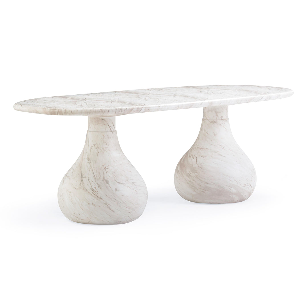 Smooch 87" Concrete Indoor/Outdoor Dining Table