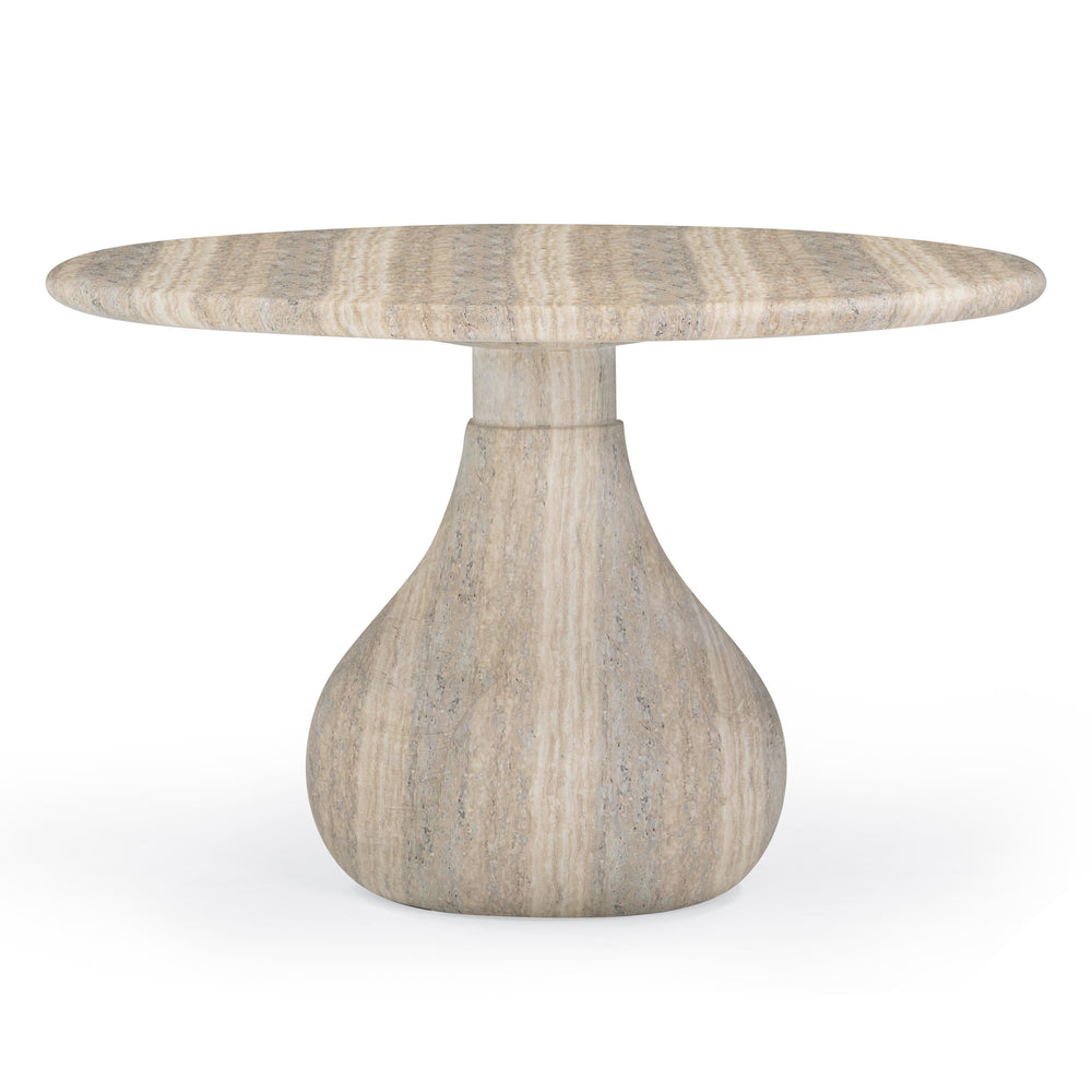 Smooch 47" Concrete Indoor/Outdoor Round Dining Table