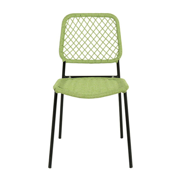Lucy Dyed Cord Stackable Outdoor Dining Chair