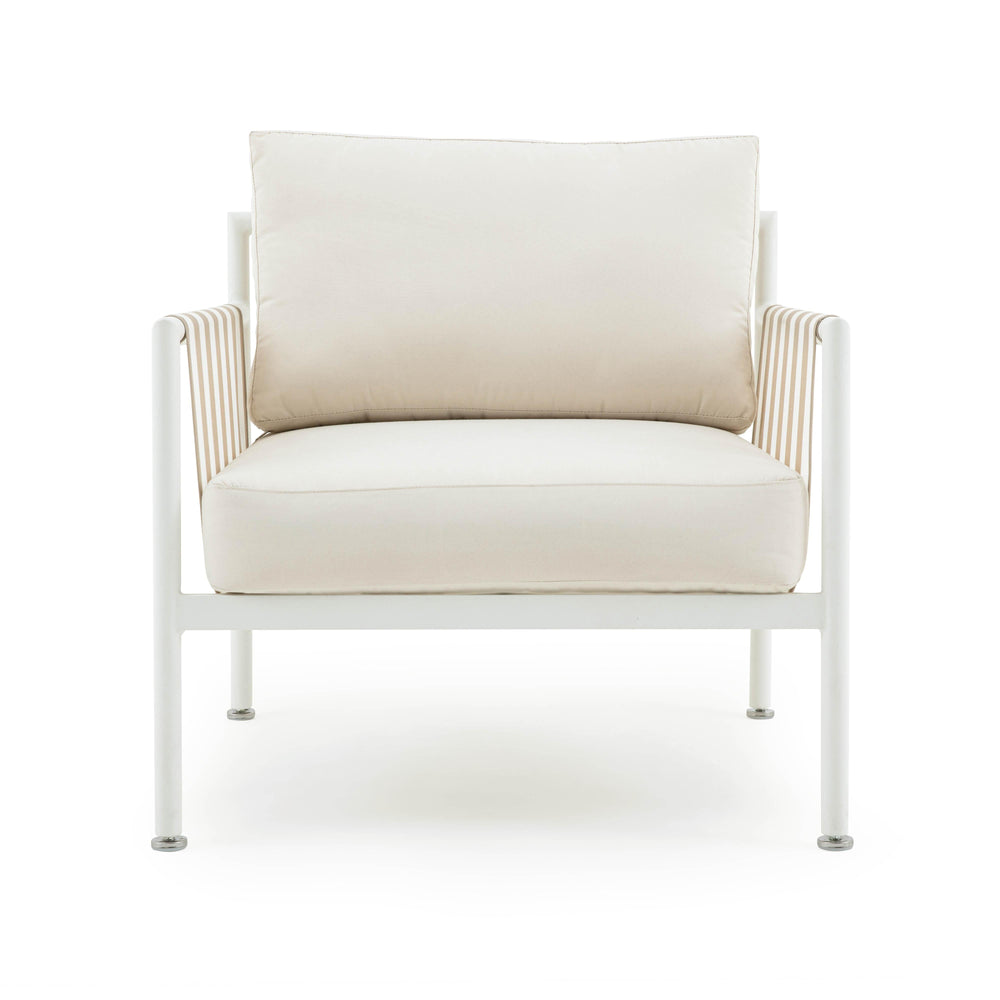 Dunes Cream Outdoor Accent Chair