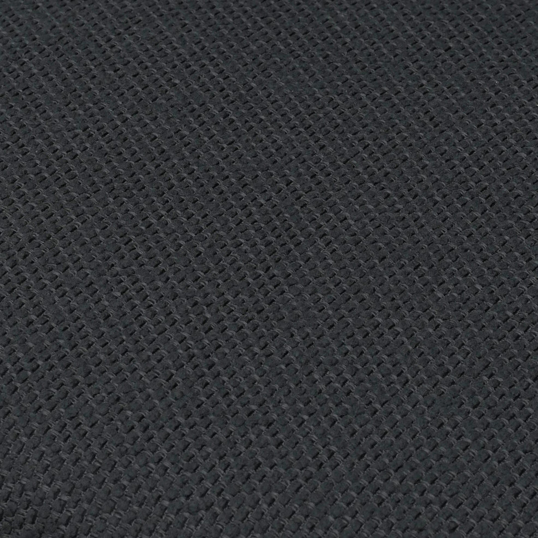Annika Black Textured Contract-Grade Fabric Outdoor Dining Side Chair