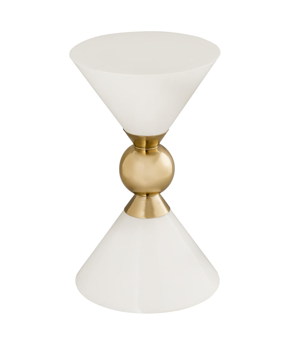 Balhi Side Table - White