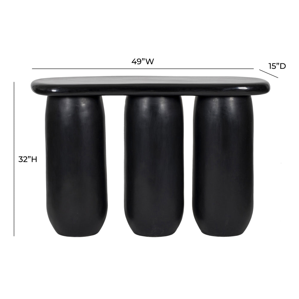 Rahul 49" Textured Console Table