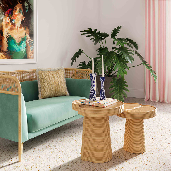 Felicia Lilypad Side Table (18"-22") - Tall