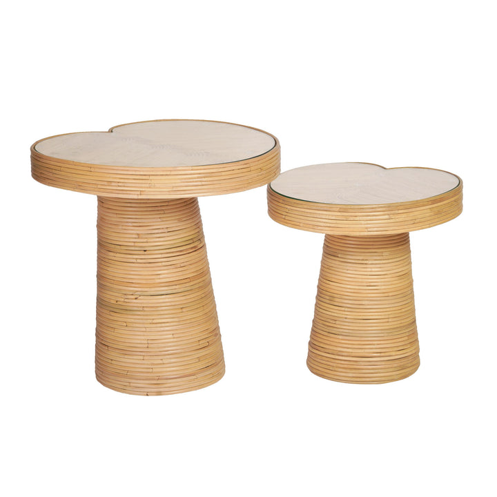Felicia Lilypad Side Table (18"-22") - Tall