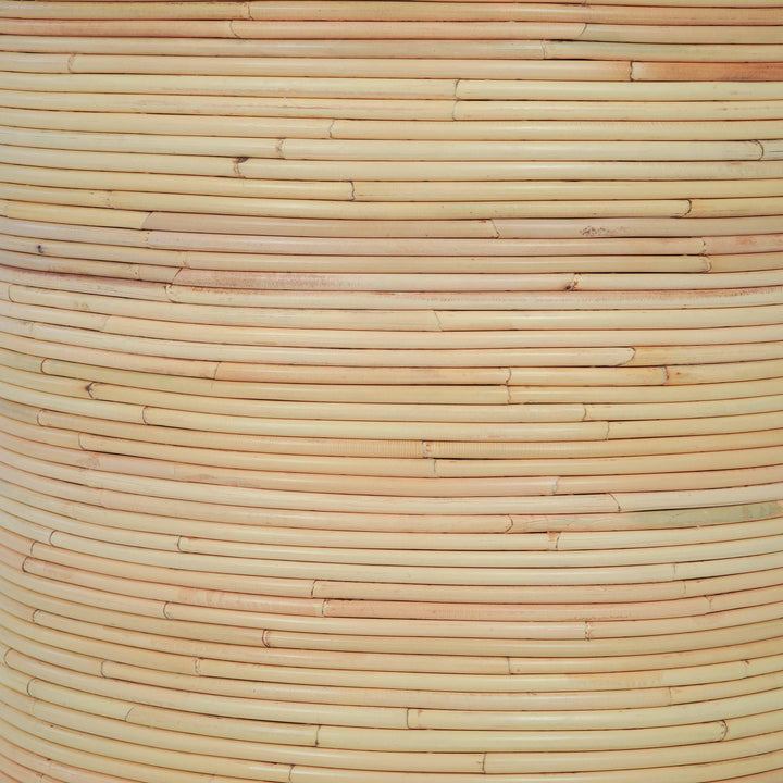 Matea Natural Rattan Arch Side Table