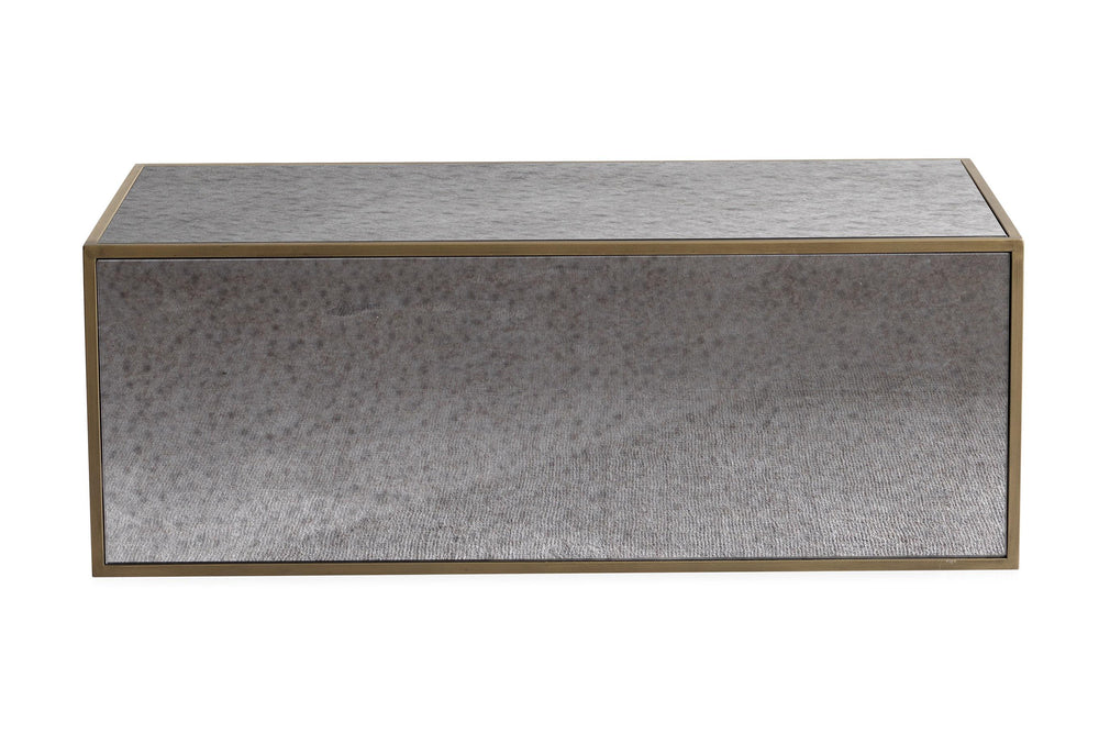 Lana Mirrored Coffee Table by Inspire Me! Home Decor (43"-48")