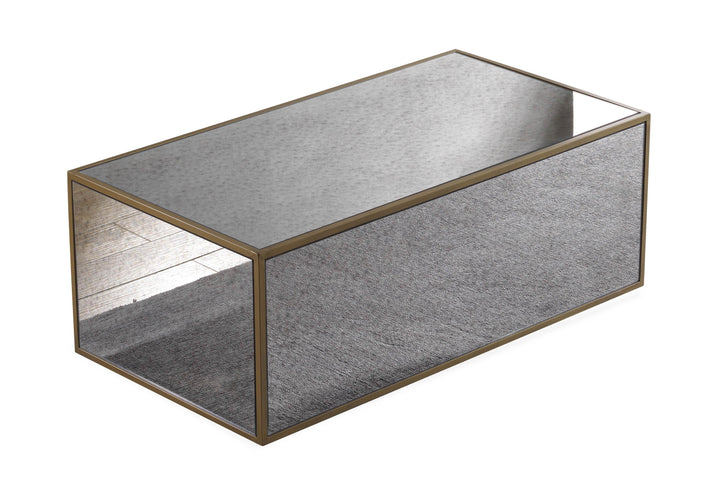 Lana 43" Mirrored Coffee Table by Inspire Me! Home Decor