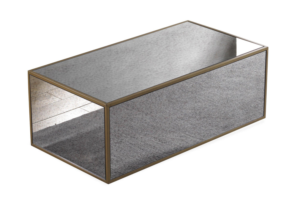 Lana Mirrored Coffee Table by Inspire Me! Home Decor (43"-48")