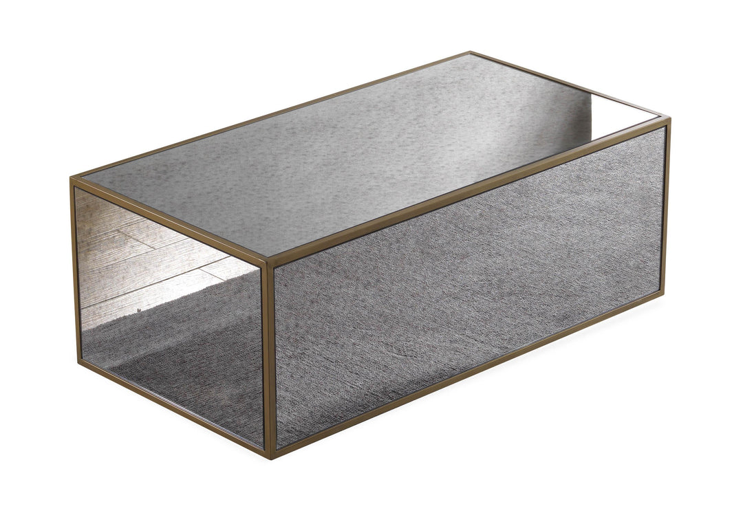 Lana 43" Mirrored Coffee Table by Inspire Me! Home Decor