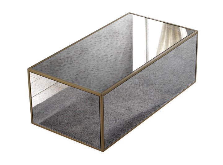 Lana 43" Mirrored Coffee Table by Inspire Me! Home Decor
