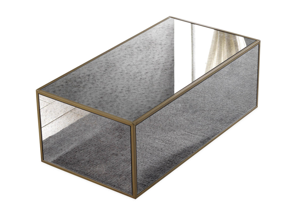Lana Mirrored Coffee Table by Inspire Me! Home Decor (43"-48")