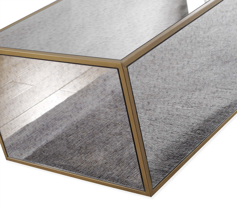 Lana Mirrored Coffee Table by Inspire Me! Home Decor (43"-48")