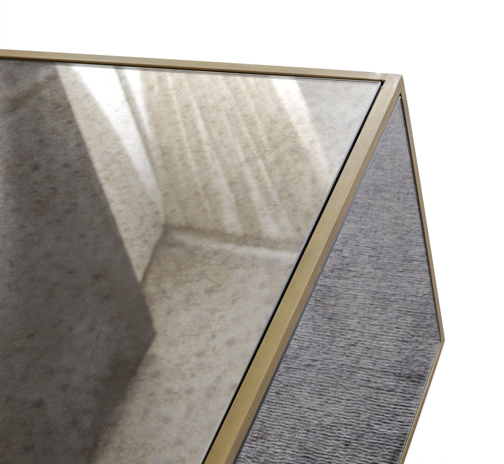 Lana Mirrored Coffee Table by Inspire Me! Home Decor (43"-48")