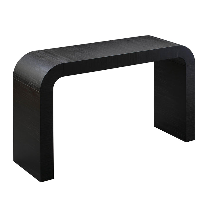 Hump 54" Black Arched Console Table