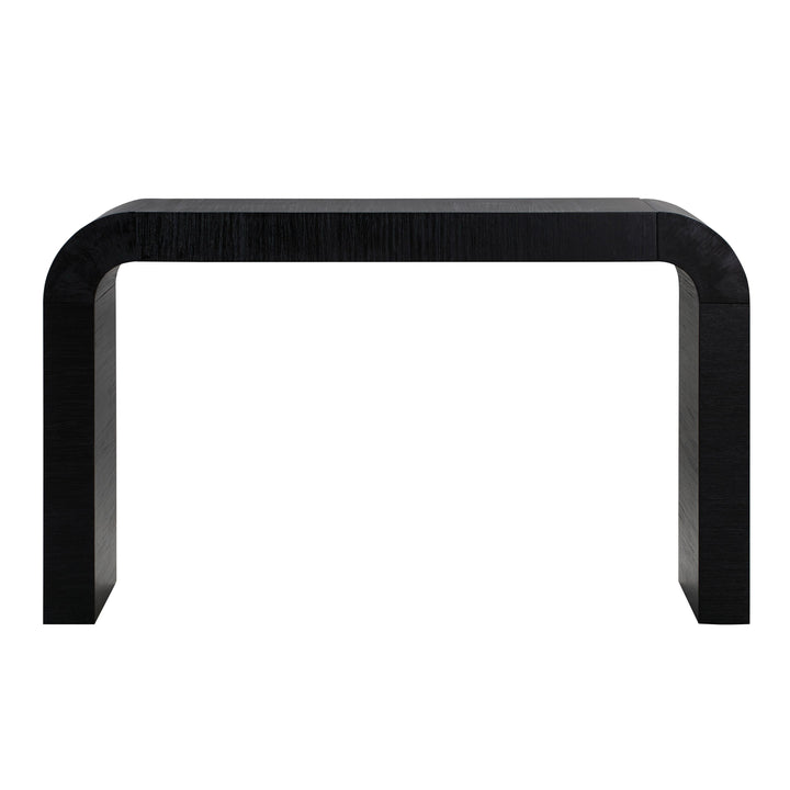 Hump 54" Black Arched Console Table