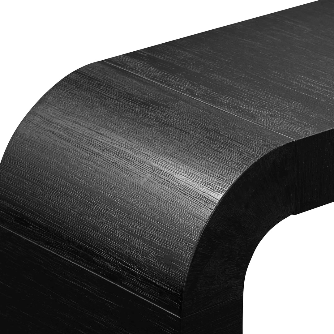 Hump 54" Black Arched Console Table