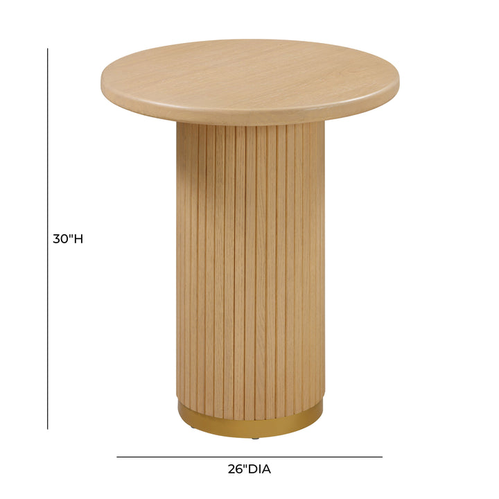 Chelsea Natural Oak Wood Entry Table