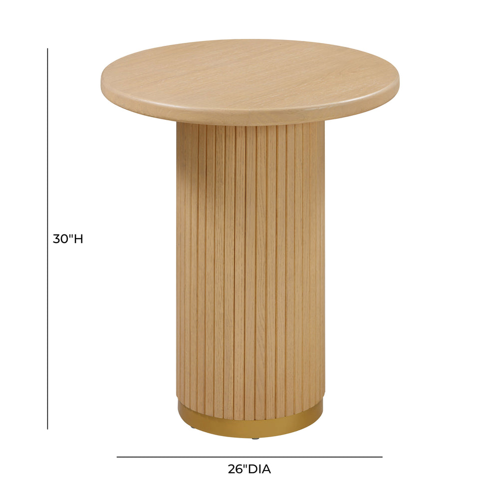 Chelsea Oak Wood Entry Table