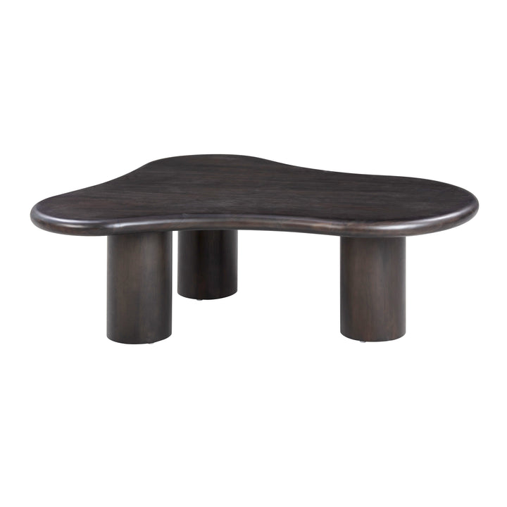 Gotham 48" Dark Umber Wood Coffee Table