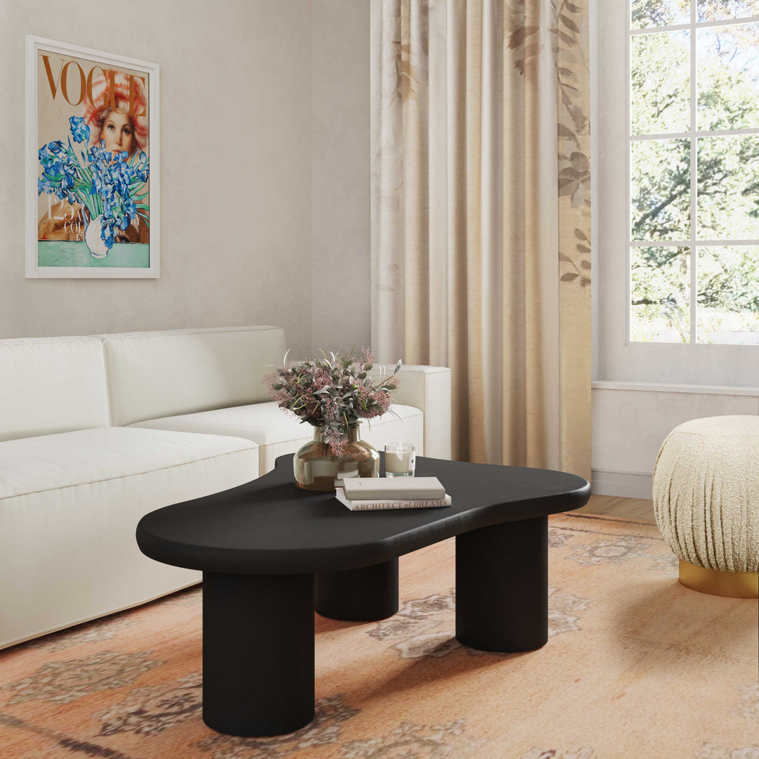 Gotham 48" Dark Umber Wood Coffee Table