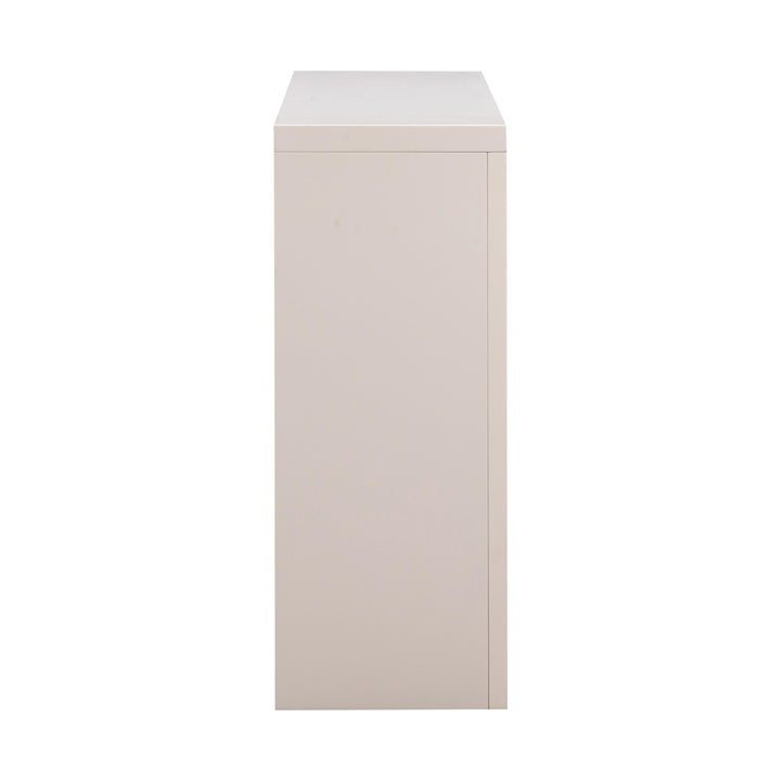 Suzie 45" Cream Rattan Console Table