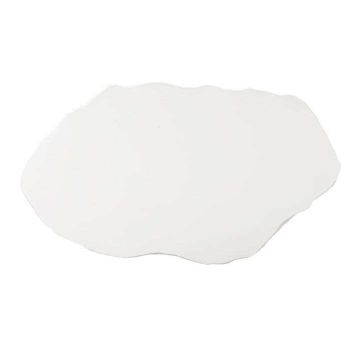 Crag 56" White Concrete Indoor/Outdoor Coffee Table