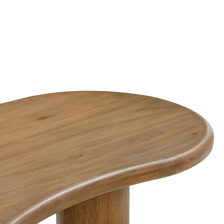 Gotham 48" Cognac Wood Coffee Table