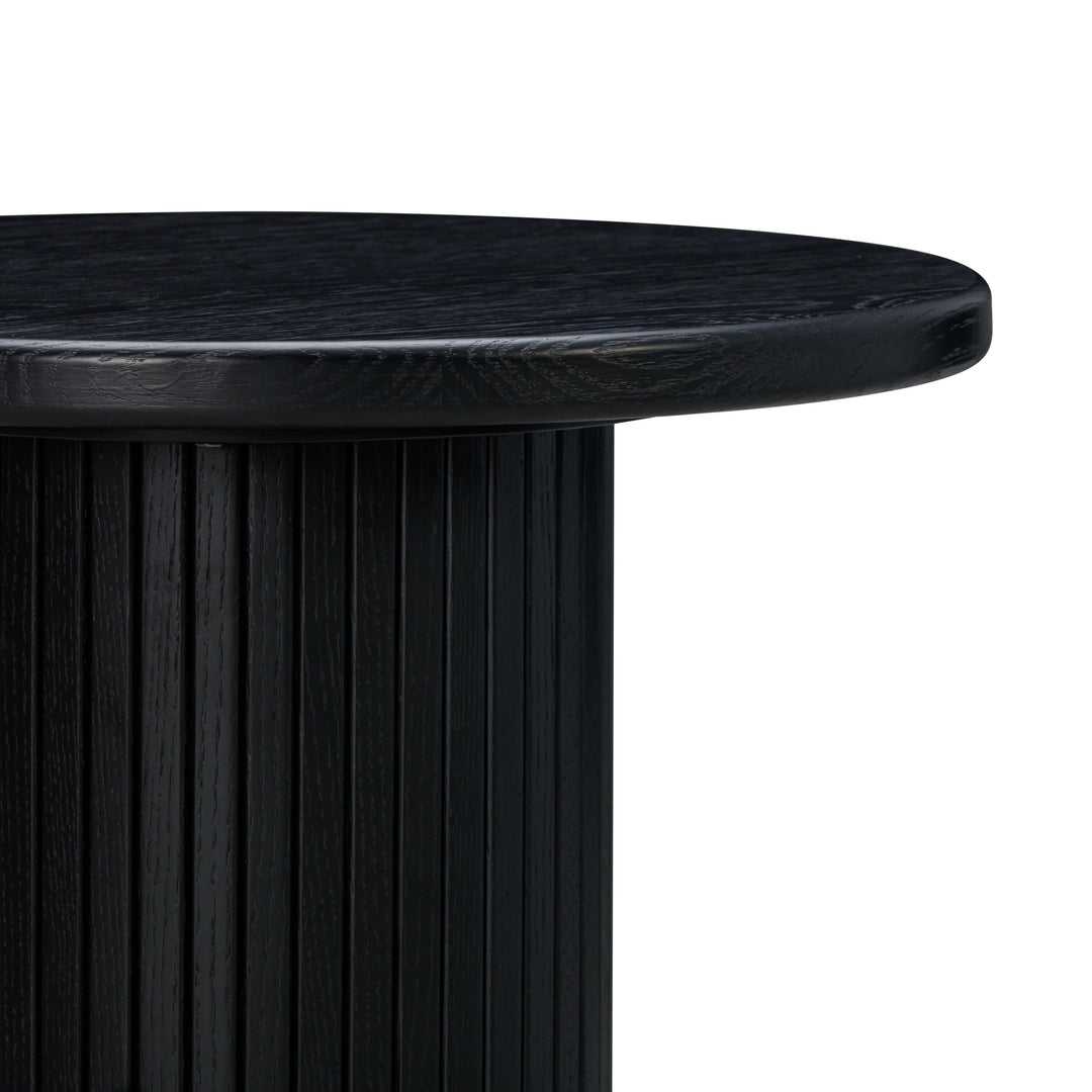 Chelsea Black Oak Wood Entry Table