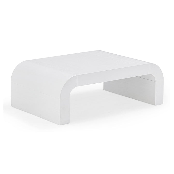 Hump 46" White Arched Coffee Table