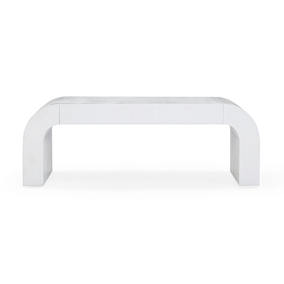 Hump 46" White Arched Coffee Table