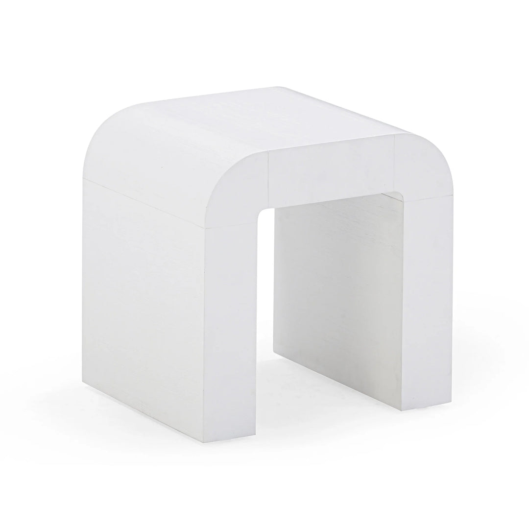Hump White Side Table