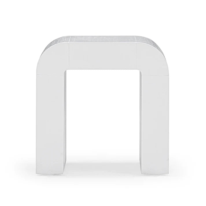 Hump White Side Table