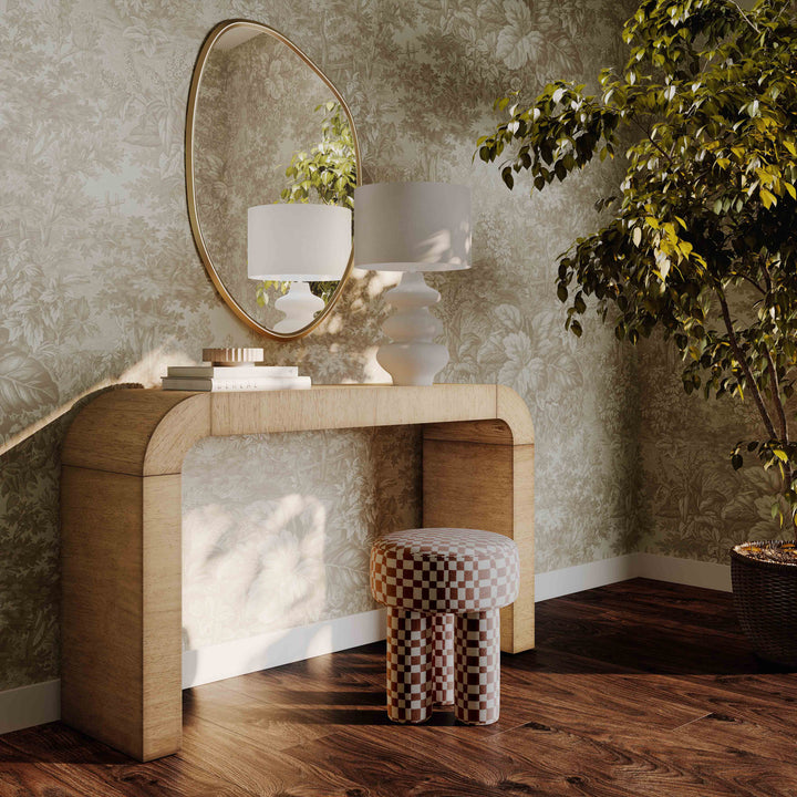 Hump 54" Natural Arched Console Table