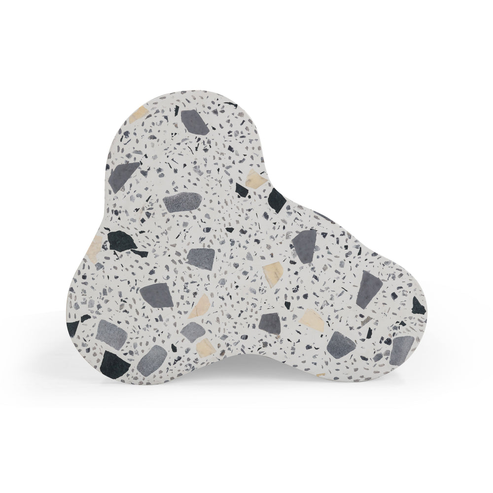 Slab Faux Terrazzo Indoor/Outdoor Side Table