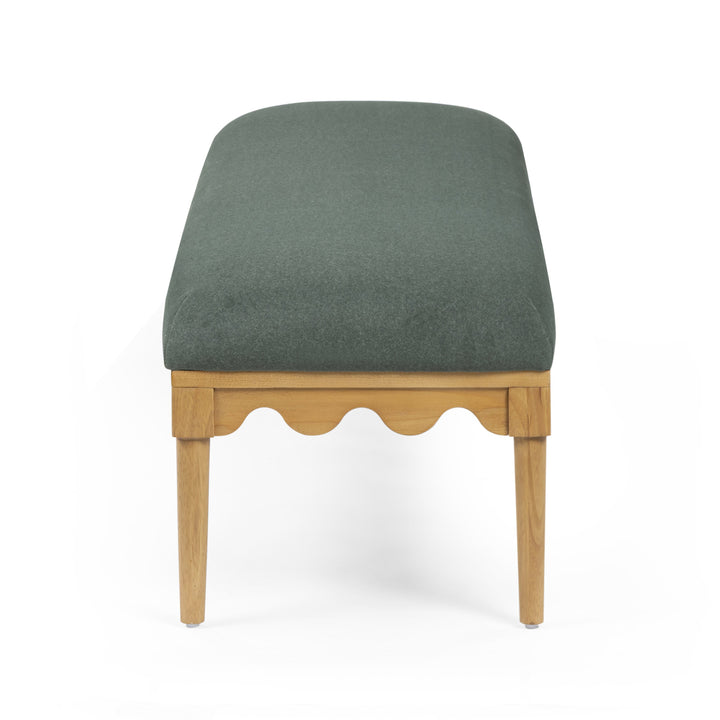 Oodle 56.5" Performance Vegan Mohair Bench