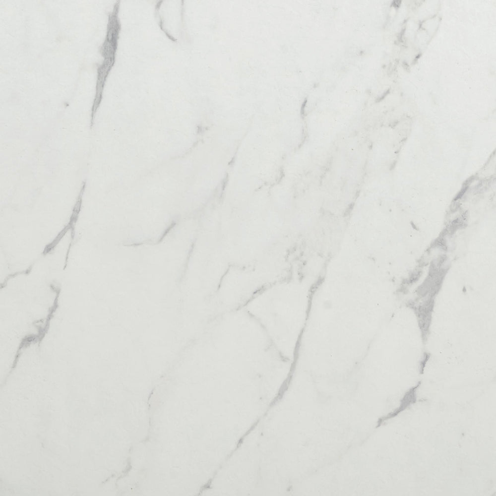 Romy 47" White Marble Rectangular Coffee Table