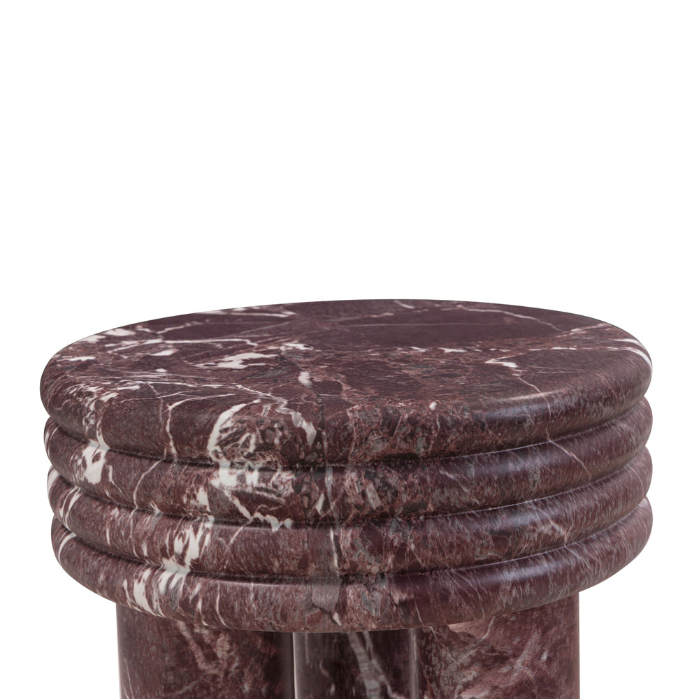 Delta Concrete Indoor/Outdoor Round Side Table