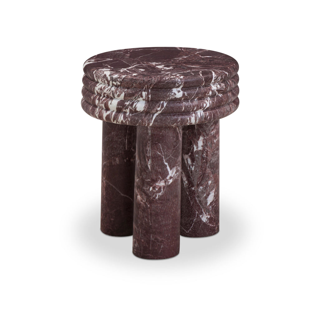 Delta Concrete Indoor/Outdoor Round Side Table