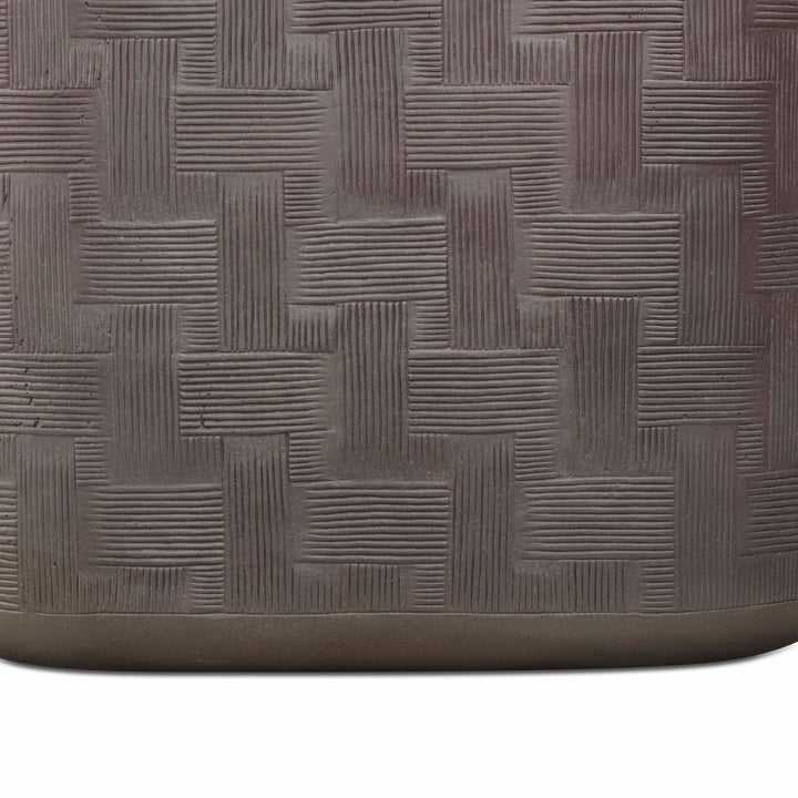 Suraya 55" Dark Umber Indoor/Outdoor Concrete Console Table